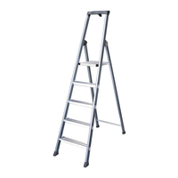 **Extra Deep 5 Tread Aluminium Ladder