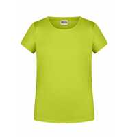 James & Nicholson T-Shirt für Mädchen in klassischer Form 8007G Gr. 146/152 acid-yellow