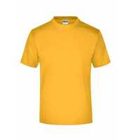 James & Nicholson Komfort-T-Shirt aus Single-Jersey Herren JN001 Gr. L gold-yellow