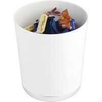 Produktbild zu APS »Base Chrom« Tischabfall-/Besteckbehälter, weiß, Inhalt: 1,30 Liter