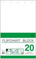 Blok do flipchartów Interdruk, 100X64cm, gładki, 20 kart