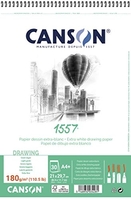 CANSON ALBUM SPIRALE 21 X 29,7 30 H JA 1557 FIN 180 G, BLANC C31412A004