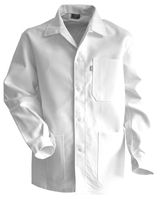 VESTE DE PEINTRE ROULEAU COTON SERGé BLANC T46 - LMA LEBEURRE - 200244-T2