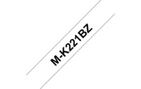 M-Schriftbandkassetten M-K221,schwarz auf weiß