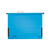 Hängetasche ALPHA®, seitlich mit Fröschen, Pendarec-Karton, blau