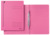 Spiralhefter, A4, kfm. Heftung, Pendarec-Karton, pink