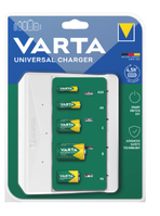 Varta Universal Charger Akkuladegerät Haushaltsbatterie AC