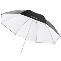 Walimex 17656 paraplu Zwart, Wit