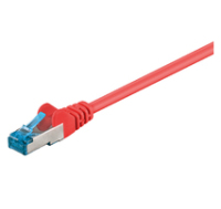 Microconnect 0.25m Cat6a cavo di rete Rosso 0,25 m S/FTP (S-STP)