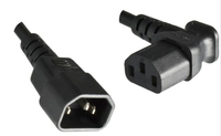 Microconnect PE040618A power cable Black 1.8 m C13 coupler C14 coupler