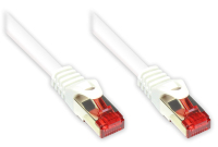 Alcasa 10m Cat6 S/FTP netwerkkabel Wit S/FTP (S-STP)