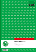 Sigel SD016 Notizbuch A4 40 Blätter Grün, Weiß