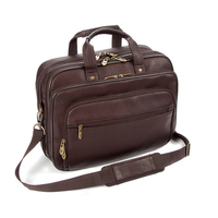 Falcon International Bags FI6704 laptop case 38.1 cm (15") Briefcase Brown