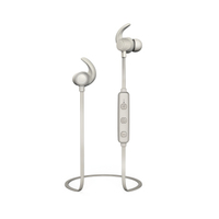 Hama WEAR7208GR Headset Draadloos In-ear Oproepen/muziek Bluetooth Grijs