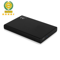 Ewent EW7072 behuizing voor opslagstations HDD-/SSD-behuizing Zwart 2.5"