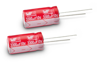 Würth Elektronik 860160573008 kondenzátor Vörös, Fehér Állandó kapacitású kondenzátor Hengeres DC