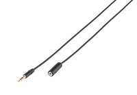 Vivanco Connect 3,5 socket Audio-Kabel 1 m 3.5mm Schwarz