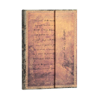 Paperblanks Cervantes, Letter to the King Notizbuch 144 Blätter Braun