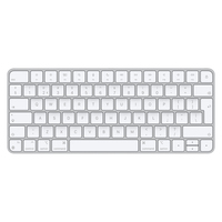 Apple Magic Tastatur USB + Bluetooth Holländisch Aluminium, Weiß