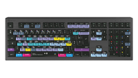 Logickeyboard ASTRA 2 Tastatur USB AZERTY Englisch Schwarz