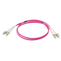 EFB Elektronik IPL-DR-LCULCU-4-0100 Glasfaserkabel 1 m LC I-V(ZN) H OM4 Violett