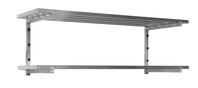 Saro 700-4640 Regal Schweberegal Wandverteiler Metallisch