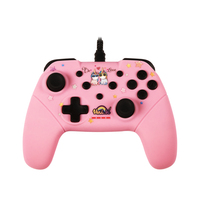 Konix KX UNIK SWITCH/PC PAD BE LOVE Pink USB Gamepad Analog / Digital Nintendo Switch, PC