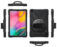 JLC Samsung Tab A 10.1 2019 Wolverine Case NO Stylus Holder/NO Screen - Black 25.6 cm (10.1") Bumper