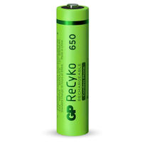 GP Batteries NiMH rechargeable batteries 12065AAAHCE-C4 batterie rechargeable Hybrides nickel-métal (NiMH) 650 mAh 1,2 V