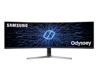 Samsung Odyssey RG90S Computerbildschirm 124 cm (48.8") 5120 x 1440 Pixel 4K Ultra HD LCD Schwarz