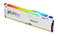 Kingston Technology FURY Beast 32GB 5600MT/s DDR5 CL36 DIMM White RGB EXPO