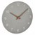 TFA-Dostmann 60.3054 Fali Quartz clock Kör alakú Szürke