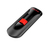 SanDisk Cruzer Glide USB flash meghajtó 64 GB USB A típus 2.0 Fekete, Vörös