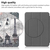CoreParts TABX-IP10-COVER14 etui na tablet 27,7 cm (10.9") Etui z klapką Czarny, Szary, Biały