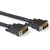 ACT AK3953 cable DVI 1,5 m DVI-I Negro