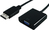 ITB ROS3201 adaptador de cable de vídeo 0,15 m DisplayPort VGA (D-Sub) Negro