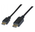 Hypertec 128164-HY Videokabel-Adapter 3 m DisplayPort HDMI Schwarz
