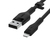 Belkin Cbl Silicqe USB-A LTG 2M noir Zwart