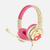 OTL Technologies AC0848 écouteur/casque Écouteurs Avec fil Arceau Jouer Crème, Rose
