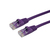 Videk 2965-3PR cable de red Púrpura 3 m