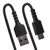 StarTech.com 1m USB A naar C Laadkabel, Zwart, Robuuste Fast Charge & Sync Spiraalkabel, Hoogwaardige USB 2.0 A naar USB Type-C Snellaadkabel, Duurzame Aramidevezels, M/M