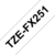 Brother TZE-FX251 labelprinter-tape Zwart op wit