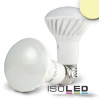 illustrazione di prodotto - Proiettore a LED E27 R63 ceramica :: 8W :: bianco caldo :: smerigliato