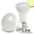 Article picture 1 - E27 R63 LED spotlight ceramic :: 8W :: warm white :: frosted