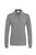 Damen Longsleeve-Poloshirt MIKRALINAR®, grau meliert, XL - grau meliert | XL: Detailansicht 1
