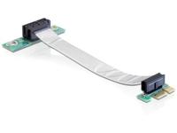 DELOCK Riser Card PCIe x1 -> x1 13cm fexibles Kabel