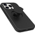 OtterBox OtterGrip Symmetry mit MagSafe Apple iPhone 15 Pro - Schwarz - Schützhülle mit integrierten Griff - MagSafe kompatibel