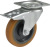 Produkt Bild von Stahl Lenkrolle mit Bremse mit Rad aus Polyurethan ,Traglast 250 Kg