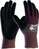 ATG 2372-10 Handschuhe MaxiDry® 56-425 Größe 10 violett/schwarz Nylon EN 388 PSA