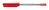 Staedtler 430 Stick Ballpoint Pen 1.0mm Tip 0.35mm Line Red (Pack 10)